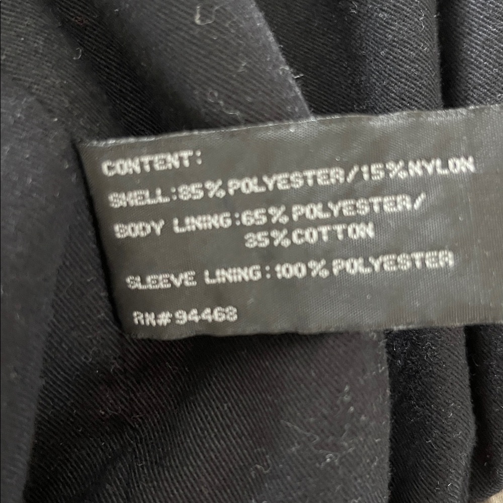 Claiborne Men’s Long Sleeve Microfiber Zip-up Lined Collared Outwear Jacket EUC - Picture 6 of 6
